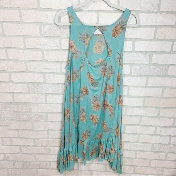 Charlie Paige Pineapple Ruffle Dress K14 - Picture 8 of 8